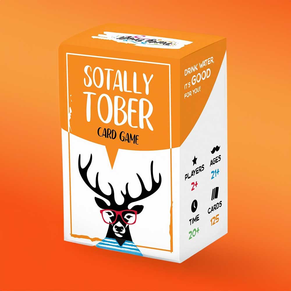 Sotally Tober - карточная игра на выпивку абсолютно трезвая карточная игра для взрослых и подростков